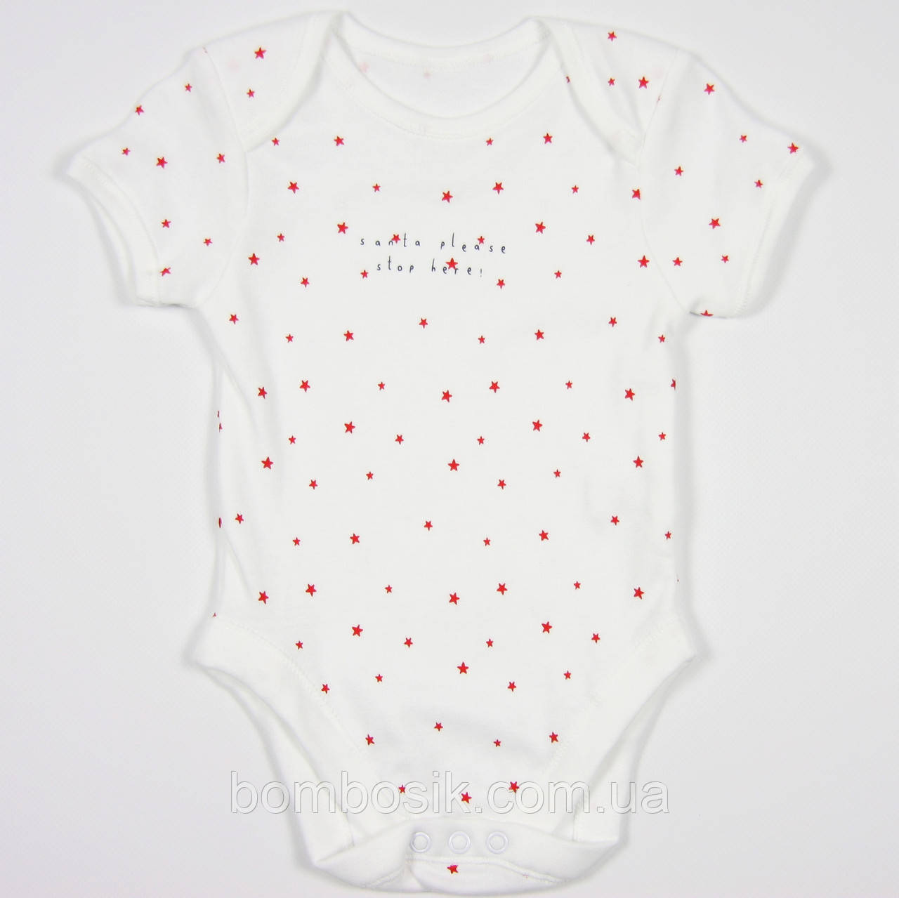 Бодік для хлопчика з коротким рукавом George, First size (50-56см)