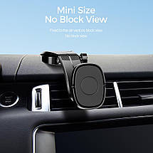 Магнітний автомобільний тримач для смартфона Rock Magnetic Dashboard (Чорний), фото 3
