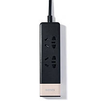 Мережевий фільтр / подовжувач Remax RU-S3 3 usb/2 розетки (Чорний, 1.5 м), фото 3
