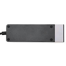 Мережевий фільтр / подовжувач Remax RU-S3 3 usb/2 розетки (Чорний, 1.5 м), фото 2
