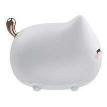 Нічник Baseus Cute Series Kitty Silicone Night Light DGAM-A02 (Білий), фото 2