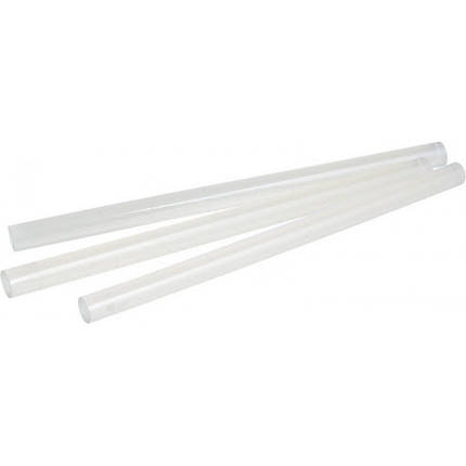 Комплект прозорих клейових стрижнів 11,2х200мм, упаковка 1кг 73-100, фото 2