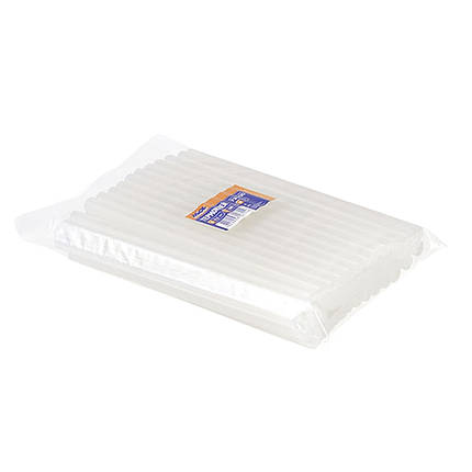 Комплект прозорих клейових стрижнів 11,2х200мм, упаковка 1кг 73-100, фото 1