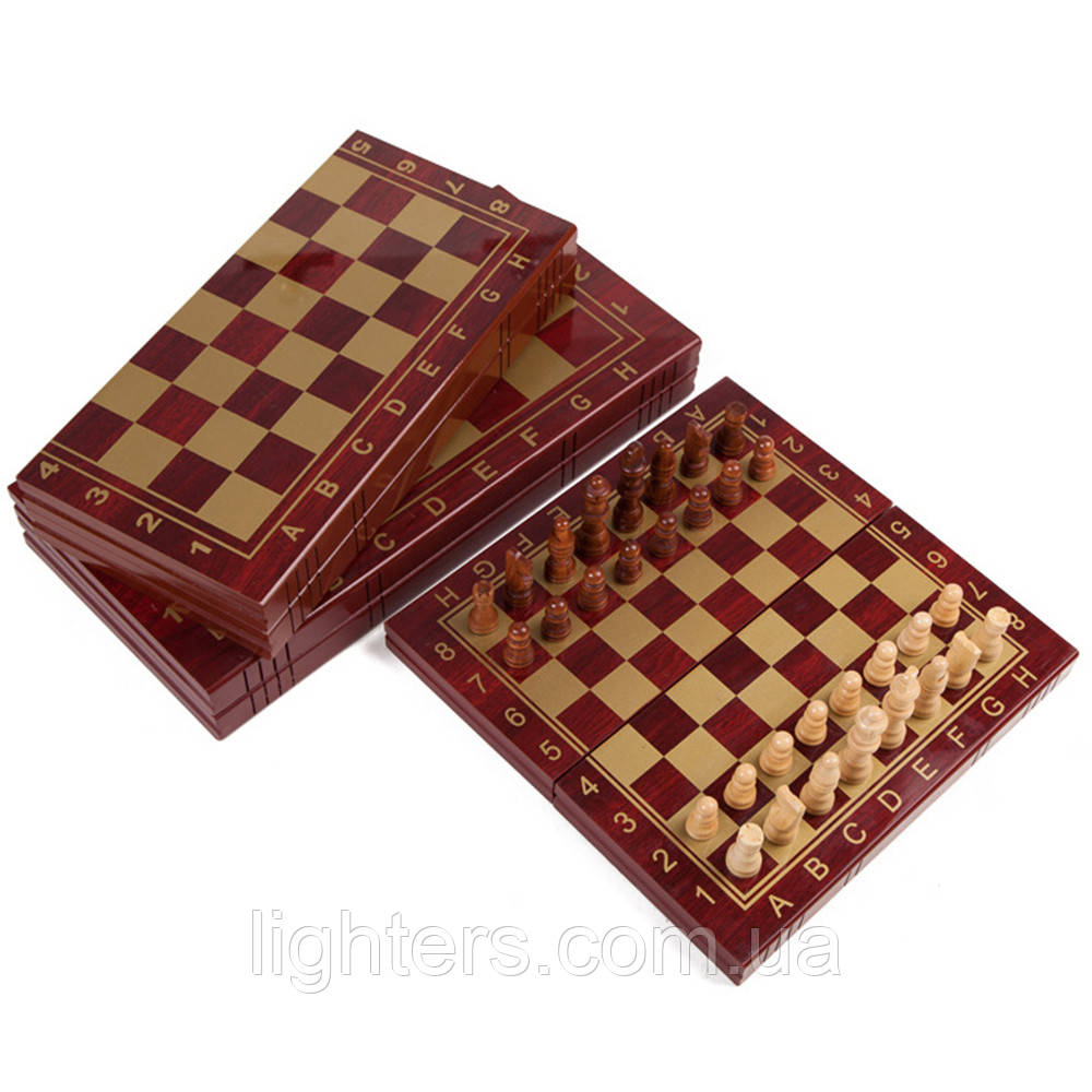 Настільна гра 3 в 1 шахи, шашки, нарди 29,5x15 см 62102