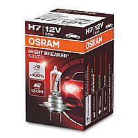 Галогенна лампа Osram Night Breaker Silver +100% H7 12 V 55 W 64210 NBS (1 шт.)