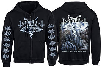 Толстовка на змійці DARK FUNERAL The Secrets Of The Black Arts, фото 1