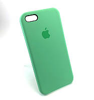 Чехол для iPhone 5 5s se накладка бампер противоударный Original Soft Touch зеленый