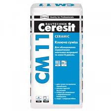КЛЕЙ ДЛЯ ПЛИТКИ ЦЕРЕЗІТ (CERESIT) СМ 11 CERAMIC, 25 КГ