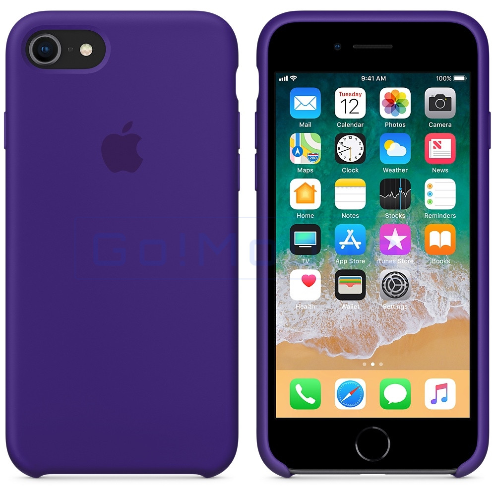 Чохол iPhone 6, iPhone 6S Silicon Case Ultra Violet