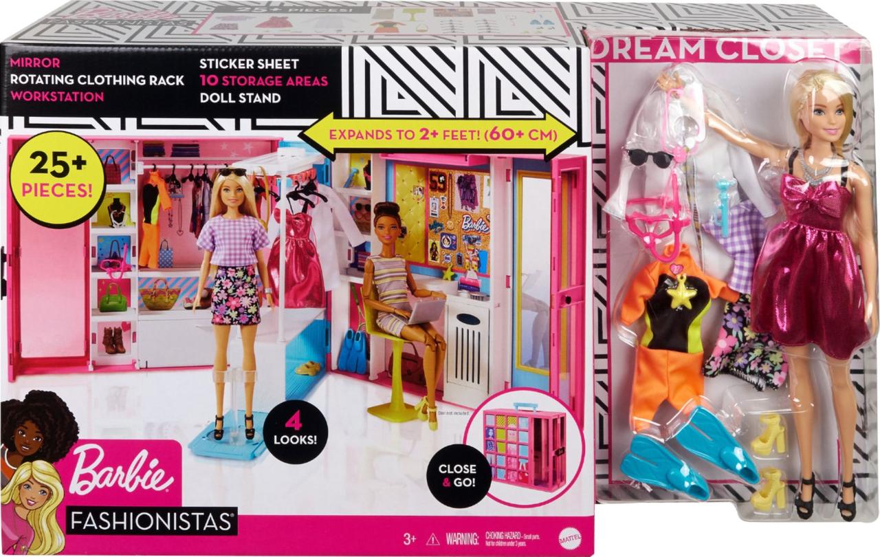 Ігровий набір "Гардеробна кімната" Barbie gbk10, фото 1