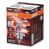 Галогенная лампа Osram Night Breaker Laser +150% H4 12V 55W 64193 NL (1шт)