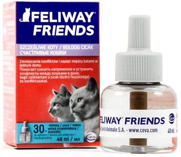 Фелівей Френдс Ceva Feliway Friends  антистрес феромон для котів і кішок, змінний блок, 48 мл, фото 1