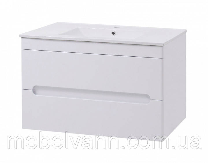 Тумба Модена з умивальником Арте 100 см підвісна, фото 1