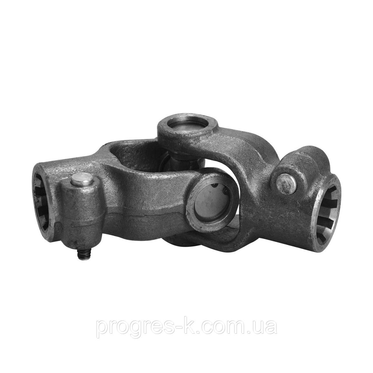 Карданний шарнір 160.АК (Хрестовина 28,06х73 вилка 8 шліців + вилка 6 шлицов)