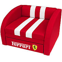 Кресло-диван Smart / Смарт 002 Ferrari красный ТМ Viorina-Deko