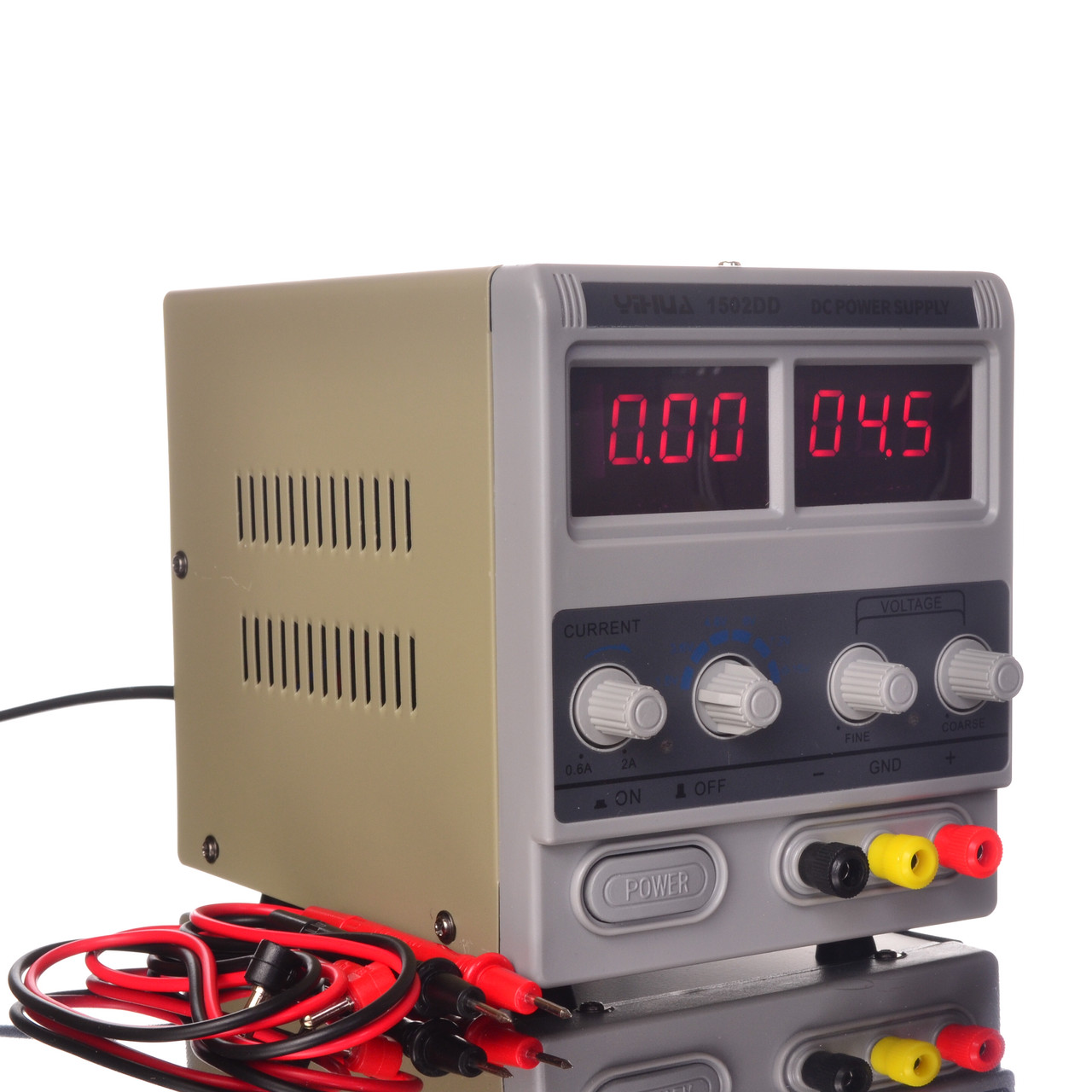 Лабораторний блок живлення YIHUA 1502DD, 15B, 2A