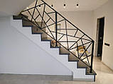 Перила для сходів в стилі "Лофт", фото 2