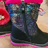 Дитячі чобітки для дівчинки розміри 28-24., фото 3