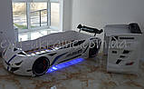 Ліжко у вигляді машини BMW біле Туреччина, фото 5