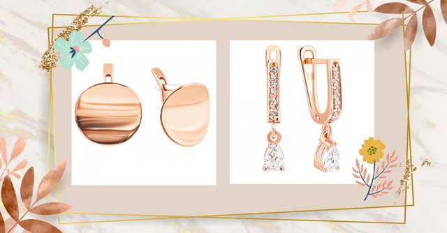 Итальянская застежка на серьгах - фото