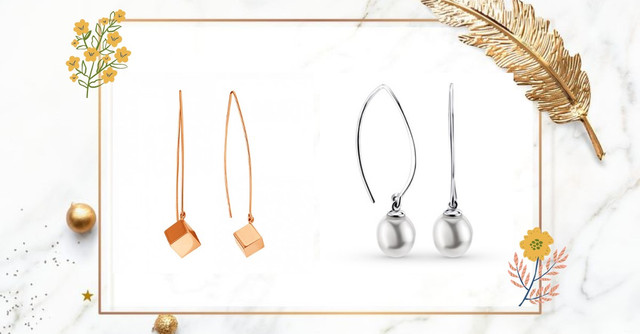 Застежка-петля - серьги фото