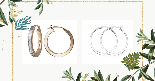 Застежка в виде булавки - серьги фото