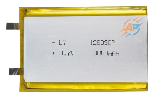 Акумулятор 8000mAh 3.7 V 126090 літій-полімерний Li-Pol акумулятор 8000мач