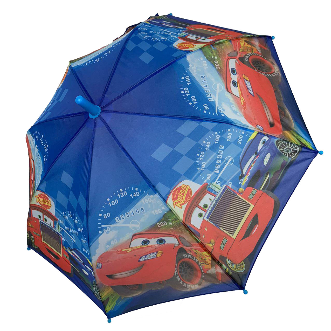 Дитяча парасоля-тростина "Тачки" для хлопчика від Paolo Rossi, різнобарвний, 0008-1