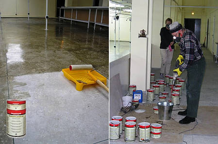 Двокомпонентне безбарвне епоксидне просочення Дюрофло-БІ / Durofloor-BI 10 кг, фото 2