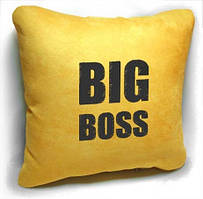  Сувенірна подушка "BIG boss" No165