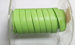 Каучук плоский салатовий 9*2,5 мм