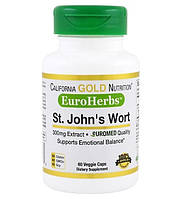 Антидепрессант натуральный California Gold Nutrition St. John's Wort Extract 300mg 60caps
