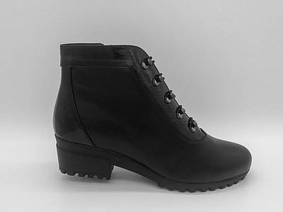 Шкіряні зимові черевики. Украина. Великі розміри (42).