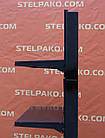 Торгові односторонні стелажі «Ристел» 195х75 см, на 5 полиць, Б/у, фото 10