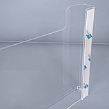 Кишеня навісна А4 (297 х 210 мм), горизонтальна на скотч, акрил 2 мм, фото 2