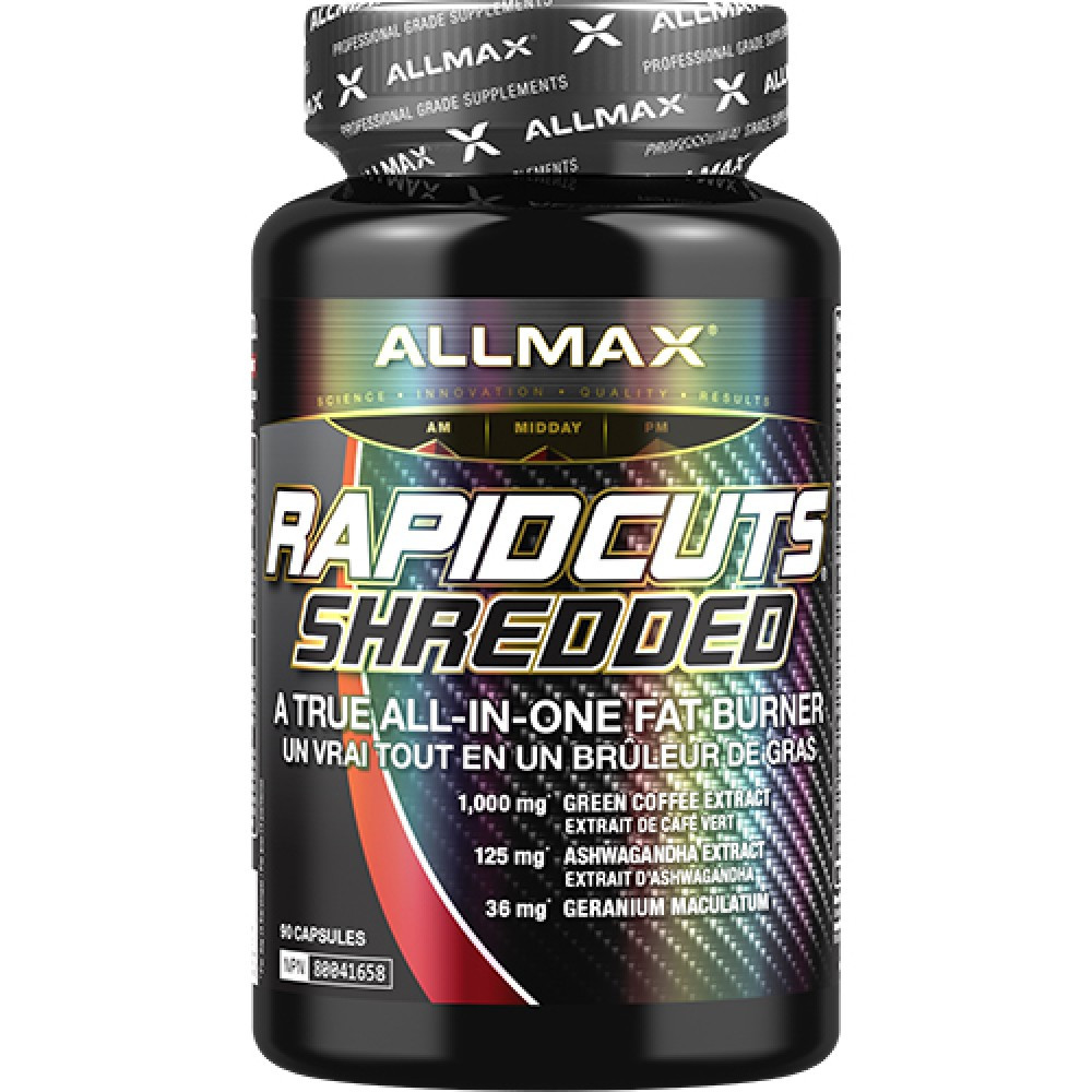 Жироспалювач ALLMAX - Rapidcuts Shredded (90 caps)