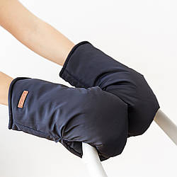 Муфта рукавиці для коляски, санок Темно-синій MagBaby
