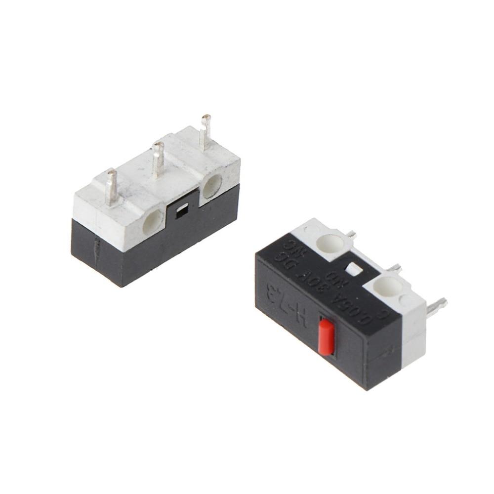 Кнопка SMD микропереключатель H7.3 (3pin, 0.05А, 30V DC) для мышек ...