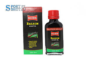 Олія Ballistol для догляду за деревом BALSIN Stockoil 50 мл Reddish Brown (червоно-коричневий)