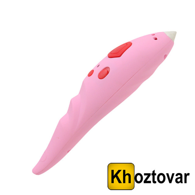 3D-ручка акумуляторна ⁇ З трафаретами та пластиком для малювання ⁇ 9902 3D Pen