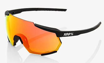 Окуляри 100% RaceTrap HiPER Sunglasses (Soft Tact Black), HiPER Red Lens