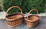 Комплект кошиків плетених із 2 шт., фото 2
