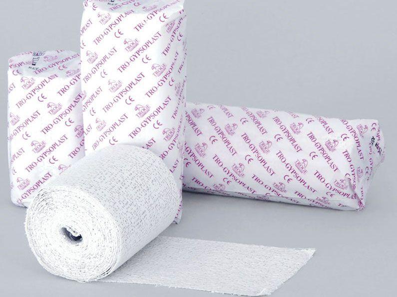 Бинт гіпсовий TRO-GYPSOPLAST 12см х 2.7 м, TROGE
