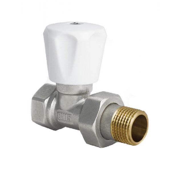 Кран радіаторний KP 1/2x1/2 верх прямий (KR.903)
