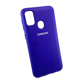 Чохол для Samsung M30s, M307, M21, M215 накладка на бампер протиударний Silicone Cover original фіолетовий