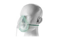 Взрослая кислородная маска ЕСО, с кислородной трубкой длиной 2.1м