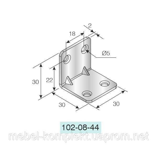 Уголок метал 30х30х30х2мм цинк Mesan 102-08-44 - фото 2 - id-p1237401584