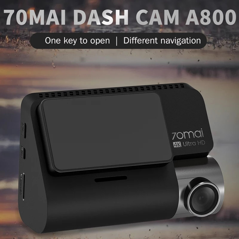 Відеореєстратор XIAOMI 70mai A800 4K Smart Dash Cam GPS Російський Глобальна версія!