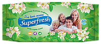 Серветка волога Super Fresh для всієї родини 60 шт