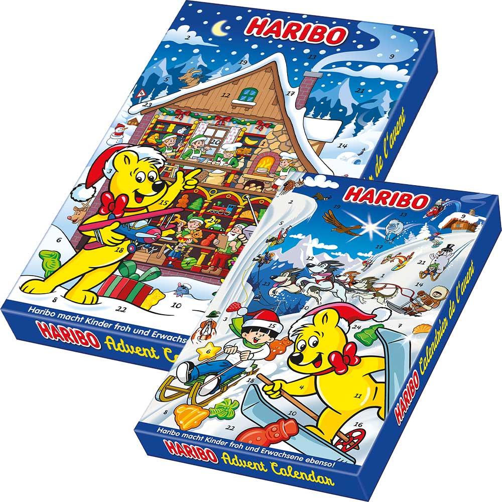 Адвент-календар HARIBO з ілюстрацією, Німеччина 300 г.